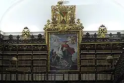 Bibliothekssaal, Gemälde des Kardinals Pedro González de Mendoza