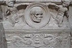 Satyrn und Totenkopf