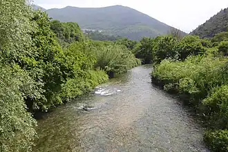Der Fluss Nera bei Piedipaterno