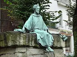Hendrik van Veldeke-Denkmal in Hasselt