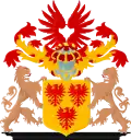 Wappen der Titelanerkennung per königlichem Beschluss vom 3. Dezember 1991