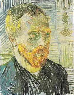 Vincent van Gogh: Selbstbildnis mit japanischen Druck, Dr. h. c. Emile Dreyfus Stiftung
