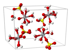 Strukturformel von Vanadylsulfat