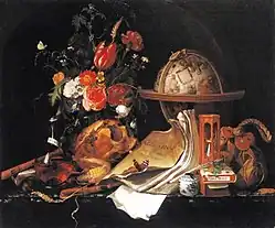 Vanitas-Stillleben von Maria van Oosterwijk