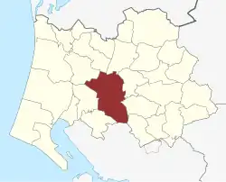 Lage des Varde Sogn in der Varde Kommune