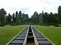Wassertreppe im Garten der Villa Toeplitz