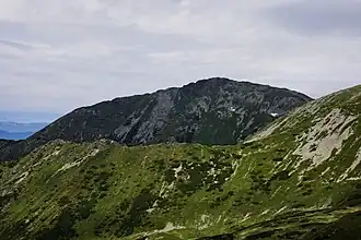 Der Gipfel Pietrosu im Rodna-Gebirge