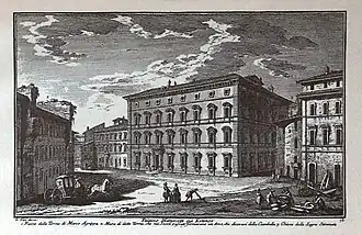 Stich von Giuseppe Vasi 1754