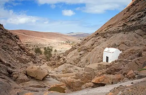 Ermita de Nuestra Señora de la Peña in der Schlucht Mal Paso