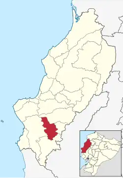 Der Kanton 24 de Mayo in der Provinz Manabí