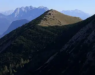 Veitsberg von Westen