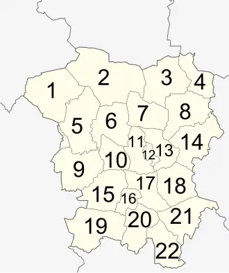 Kirchspiele der Kommune