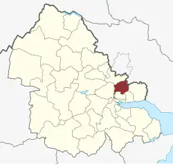 Lage des Hornstrup Sogn in der Vejle Kommune