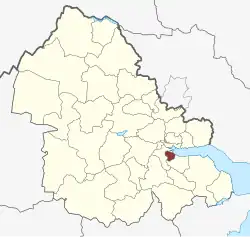 Lage des Mølholm Sogn in der Vejle Kommune