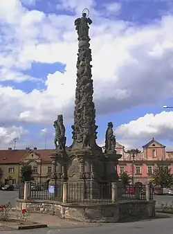 Mariensäule in Welwarn (1716–1719)
