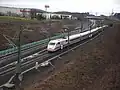 ICE 1 auf der Fahrt von Coburg nach Erfurt