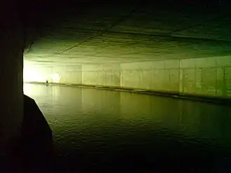 Verdolte Seckach in Möckmühl