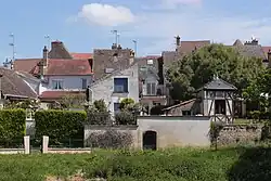 Häuser in Verdun-sur-le-Doubs