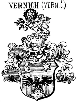 Wappen der Vernich in Siebmachers Wappenbuch