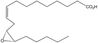 Struktur von Vernolsäure