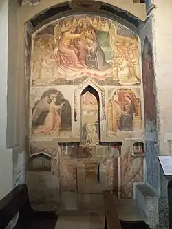 Fresko von Martino da Verona