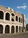 Römische Arena, erbaut aus Veroneser Kalksteinsorten