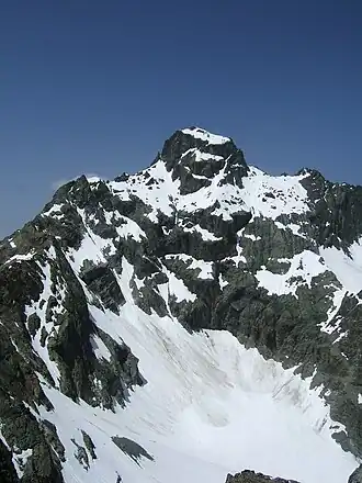 Verpeilspitze von der Parstleswand