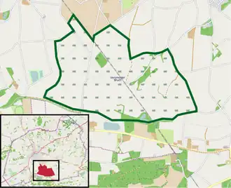 Übersichtskarte des Naturschutzgebiets