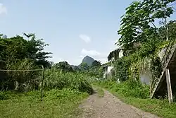 Überreste der alten Plantage Bombaim