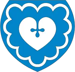 Wappen der Kommune Vestre Slidre