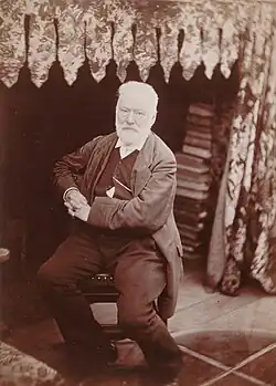 Victor Hugo im „Lookout“, 1878