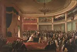 Juramento da Princesa Regente, 1871. Museu Imperial