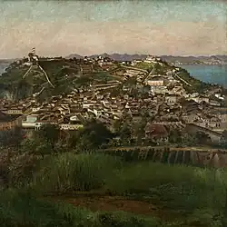 Estudo para Panorama do Rio de Janeiro, c. 1885. Museu Nacional de Belas Artes