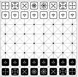 Vektor-Schachbrett, 1968