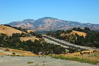 Mount Diablo, Blick aus Nordwest
