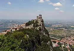 Historisches Zentrum von San Marino und Monte Titano