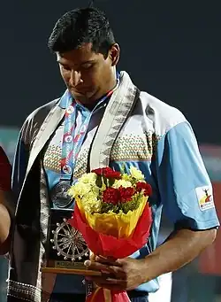 Vikas Gowda belegte Rang&nbsp;sieben