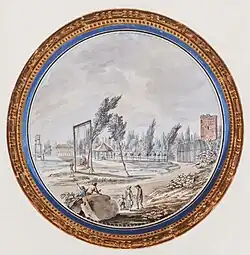 1. Viktor Heideloff: Das Spielhaus in Hohenheim, 1790.