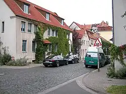 Viktoriastraße, Ecke Pavillonstraße, etwa 2008