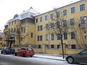 Straßenseite mit Anbau von 1938