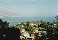 Ausblick ausgehend von dem Grundstück der Villa auf Nachbargrundstücke auf Cap Ferrat