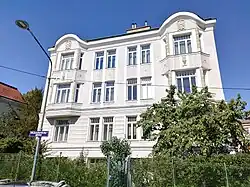 Ansicht Südseite des Doppelhauses