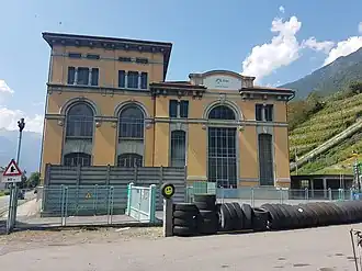 Krafthaus in Villa di Tirano