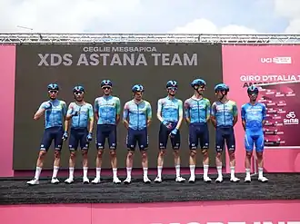 Mannschaftsfoto XDS Astana Team