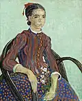 Vincent van Gogh: La Mousmé, National Gallery of Art, Washington, D.C.
