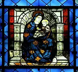 Madonna mit dem Kind, 1482–1489, nach Zeichnung von Vincenzo Foppa.