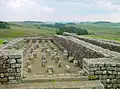 Abschnitt 36: Getreidespeicher im Kastell Housesteads