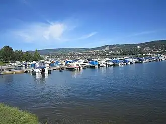 Bootshafen in Vingnes