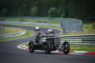 Vorkriegsfahrzeuge auf der Nordschleife