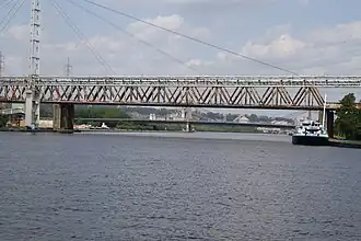 Albert-Kanal mit Brücke der „Montzenroute“